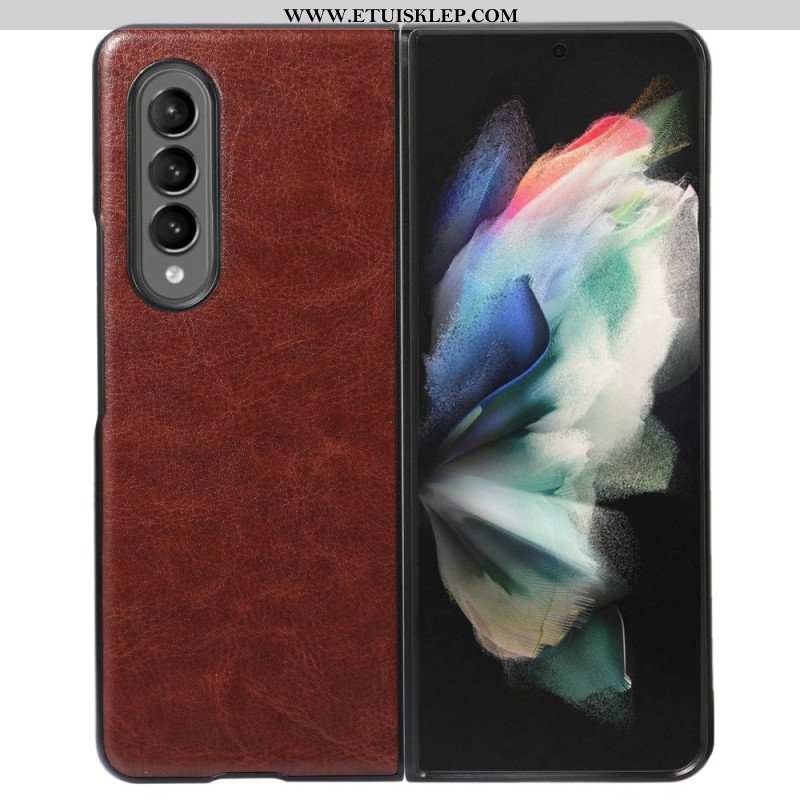 Etui do Samsung Galaxy Z Fold 4 Biznesowy Klasyk